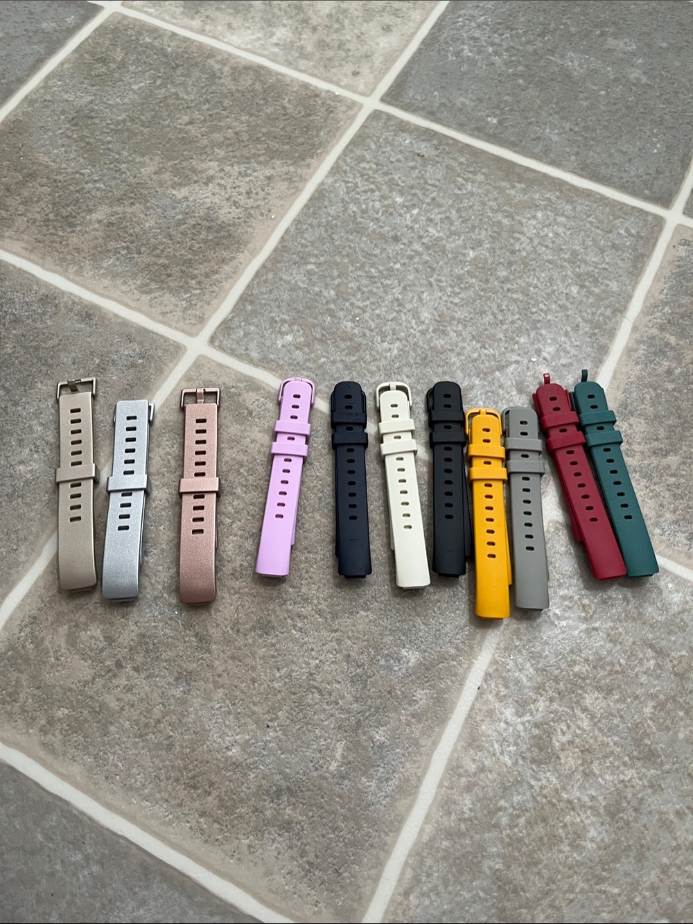 Fitbit Inspire 3 bands. Never been worn. Variety of colors.